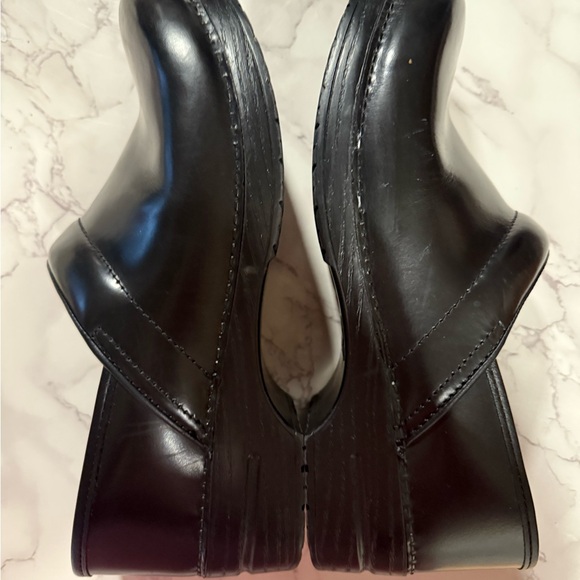 Dansko Black Leather Clogs - Picture 14 of 16